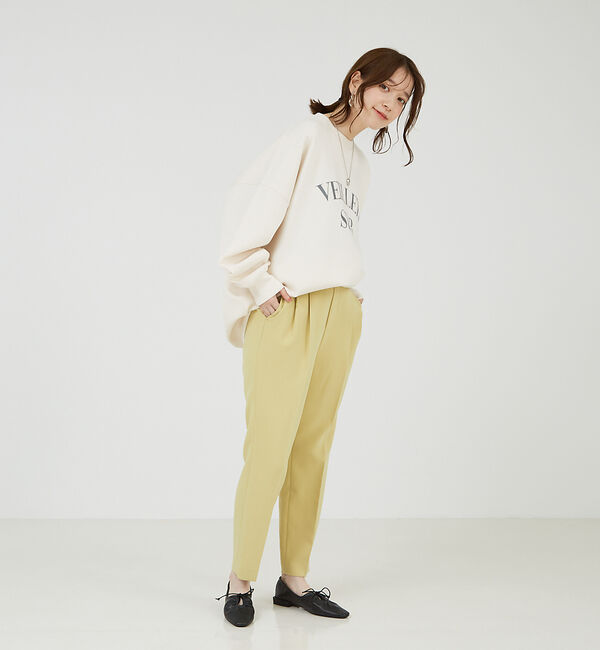 abahouse mavie「ロゴシルキーダンボールプルオーバー」|スウェット・ジャージ|