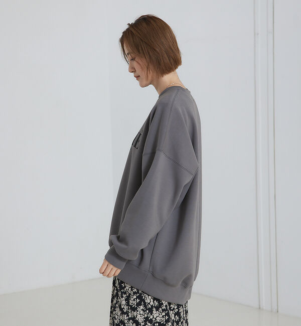 abahouse mavie「ロゴシルキーダンボールプルオーバー」|スウェット・ジャージ|