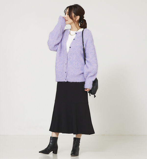 abahouse mavie「カットジョーゼットマーメイドスカート」|スカート|