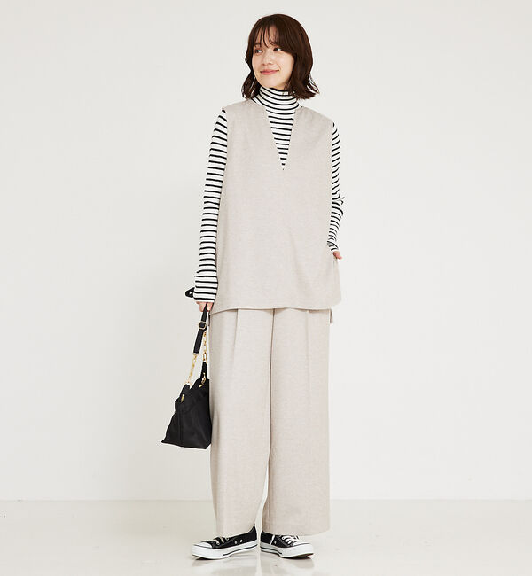 abahouse mavie「【セットアップ対応】ウォームジャージーワイドパンツ」|その他|