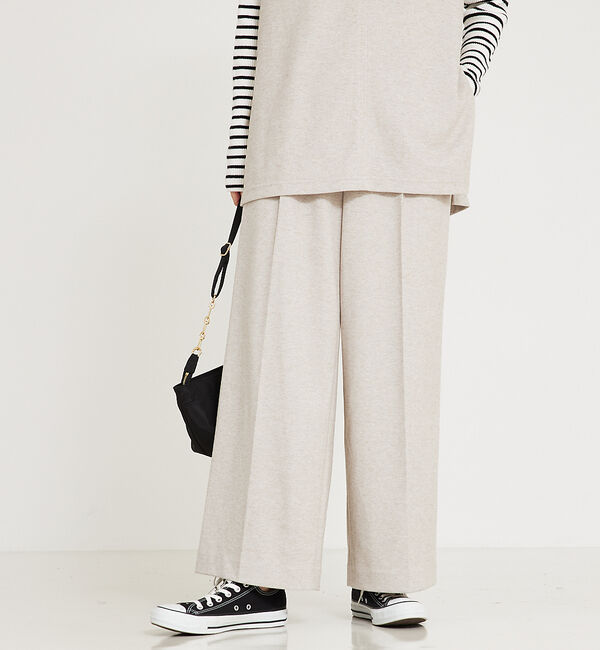 abahouse mavie「【セットアップ対応】ウォームジャージーワイドパンツ」|その他|