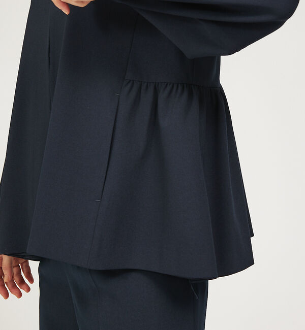 abahouse mavie「【WEB Domani掲載】【セットアップ対応/エニデイカセット】ノーカラーボレ」|ノーカラージャケット|