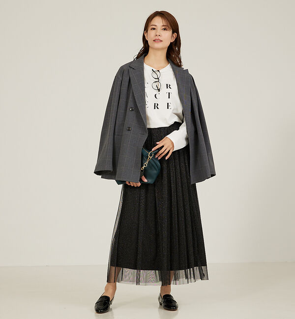 abahouse mavie「【定番/長袖】ロゴロンT」|Tシャツ・カットソー|