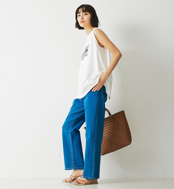 abahouse mavie「フォトノースリ」|Tシャツ・カットソー|