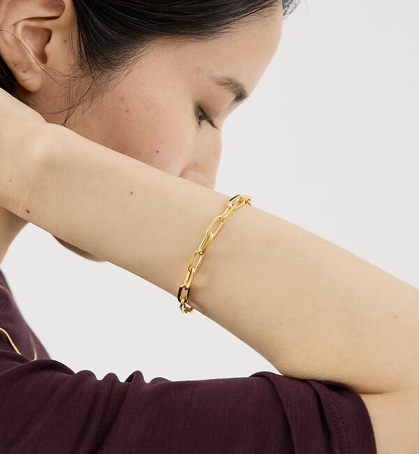 The Store by C' 「【MARIHA】Silent Rainブレスレット　ロングレクタングルチェーン1」|ブレスレット・バングル|