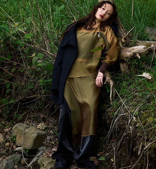 NOMINE「【セットアップ着用可】シアー ドルマンスリーブ プルオーバー」|シャツ・ブラウス|