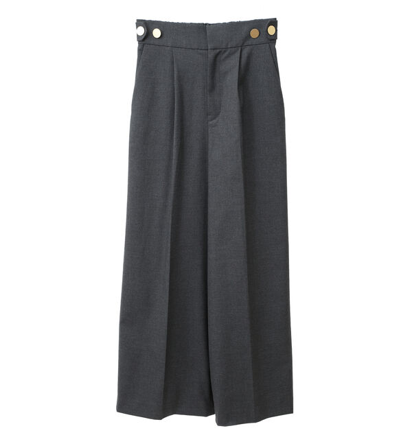TIARA「サイドボタンワイドパンツ」|その他|