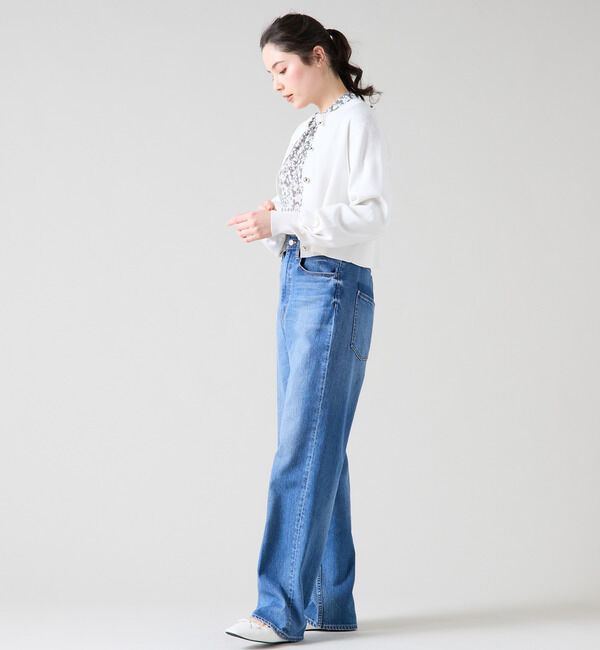 TIARA「シルバーボタンカーディガン」|カーディガン|