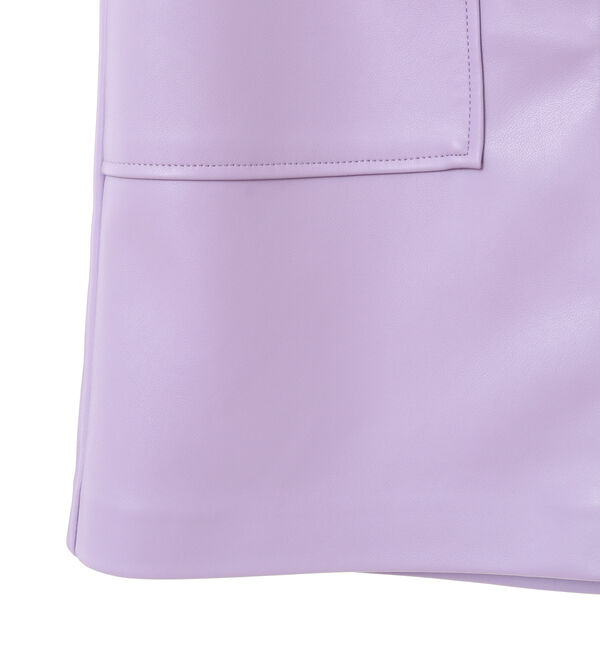 Soffitto「エコレザーミニスカート」|スカート|