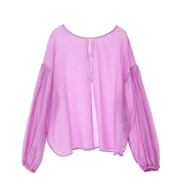 SOFFITTO「《定番》2WAYコットンシルクブラウス」|シャツ・ブラウス|