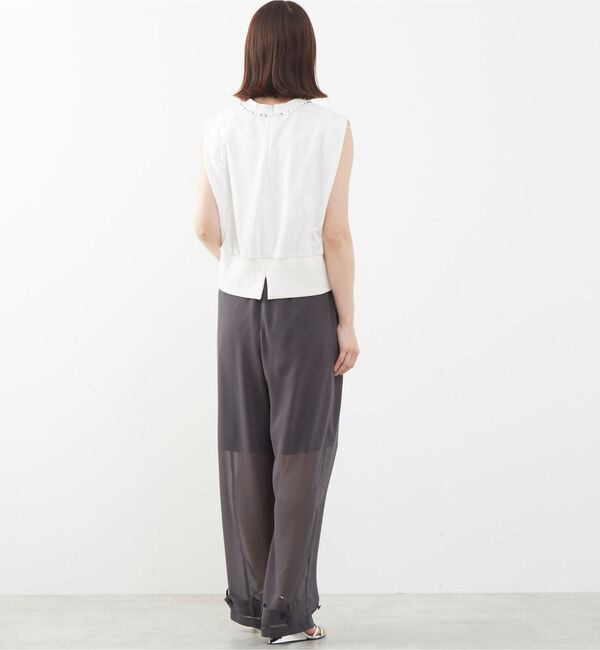 Soffitto「ウエストオールゴムシアーパンツ」|その他|