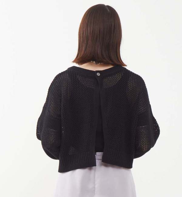 Soffitto「2WAYメッシュニット」|ニット・セーター|