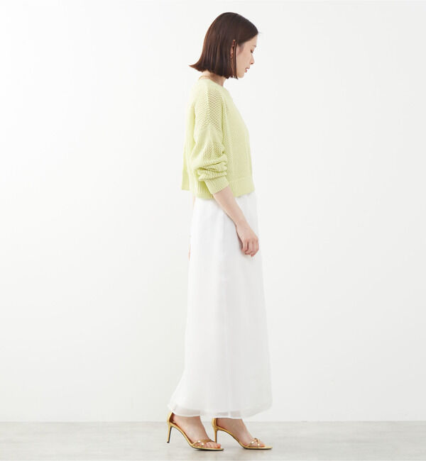 Soffitto「2WAYメッシュニット」|ニット・セーター|