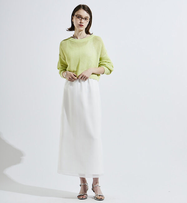 Soffitto「2WAYメッシュニット」|ニット・セーター|