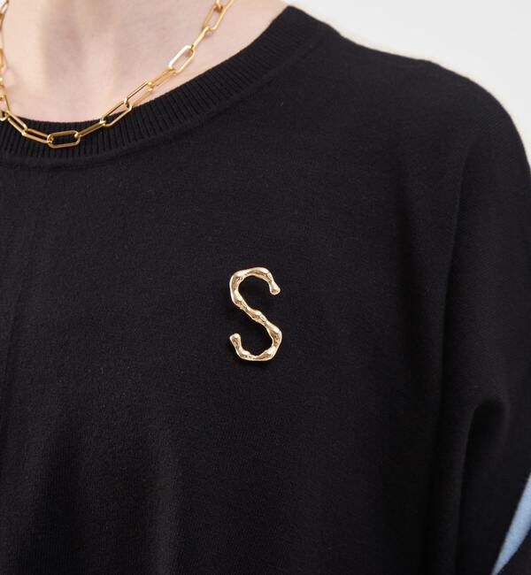 Soffitto「メタルフレームブローチ」|ブローチ・コサージュ|ゴールド