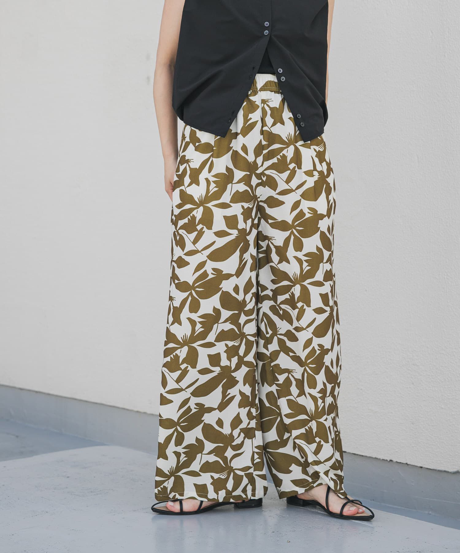 SENSE OF PLACE by URBAN RESEARCH「リーフプリントイージーパンツ」|その他|