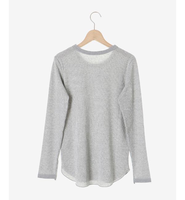 le.coeur blanc「ラメリブカットソー」|Tシャツ・カットソー|