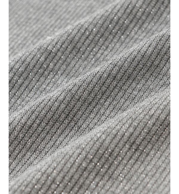 le.coeur blanc「ラメリブカットソー」|Tシャツ・カットソー|