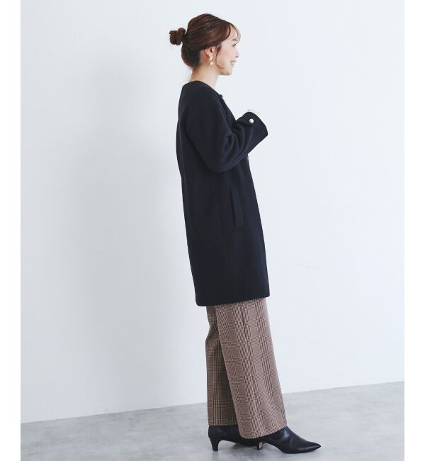 le.coeur blanc「Perle Peche チェックパンツ」|その他|