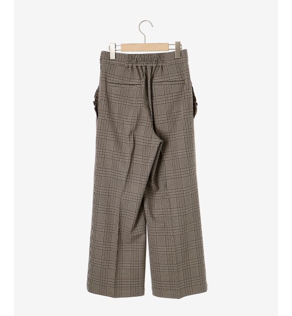 le.coeur blanc「Perle Peche チェックパンツ」|その他|