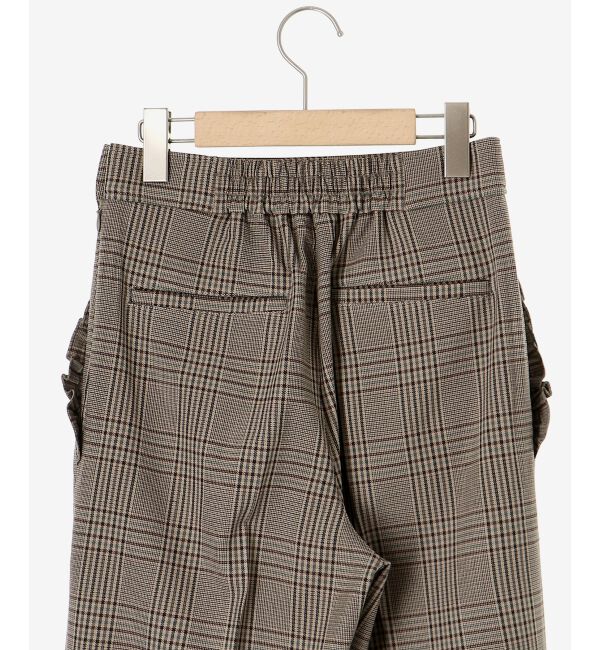 le.coeur blanc「Perle Peche チェックパンツ」|その他|