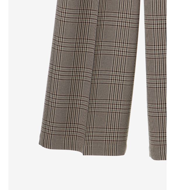 le.coeur blanc「Perle Peche チェックパンツ」|その他|