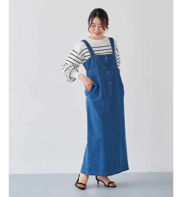 le.coeur blanc「パールネックボリュームスリーブニット」|ニット・セーター|