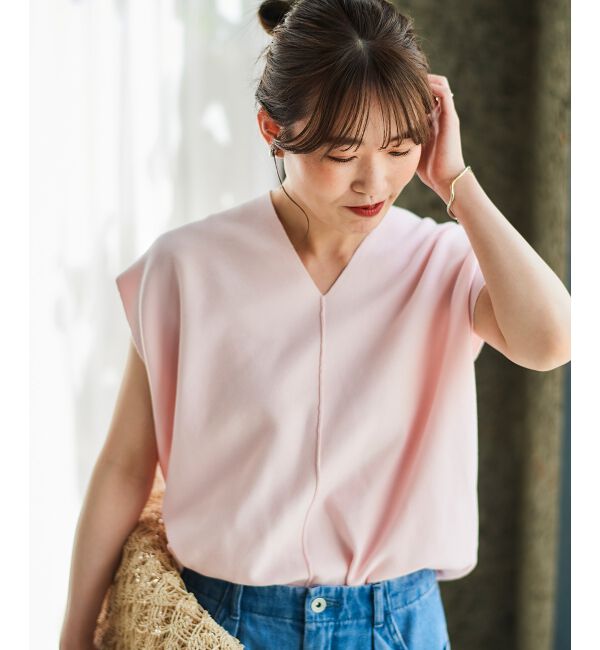 le.coeur blanc「《手洗い可能》ガーターアミコクーンシルエットニット」|ニット・セーター|