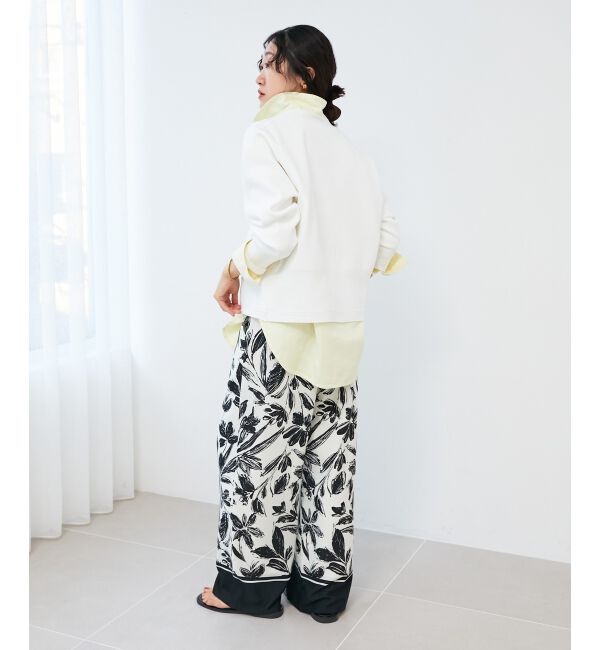 le.coeur blanc「《手洗い可能》スムースニットVネックカーディガン」|カーディガン|