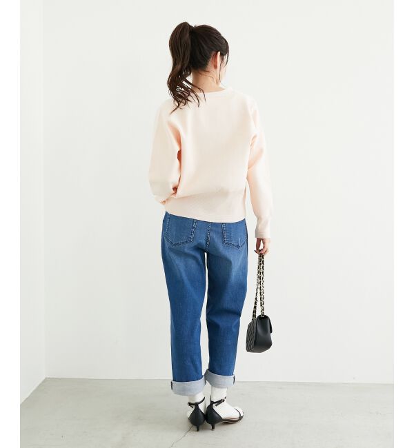 le.coeur blanc「《手洗い可能》スムースニットVネックカーディガン」|カーディガン|