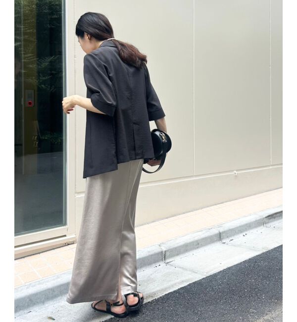  「《シャツ感覚でラフに羽織れる》タンブラーブッチャーハーフスリーブジャケット」|その他|