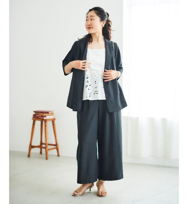  「《シャツ感覚でラフに羽織れる》タンブラーブッチャーハーフスリーブジャケット」|その他|