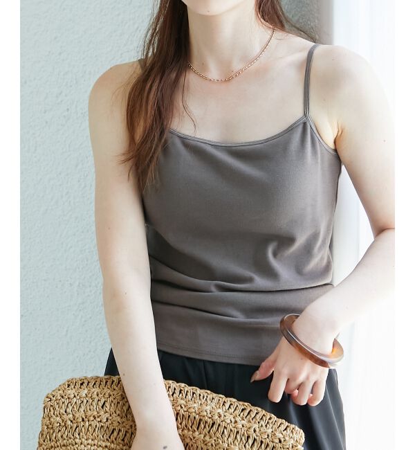  「CICA加工カップツキキャミ」|キャミソール|