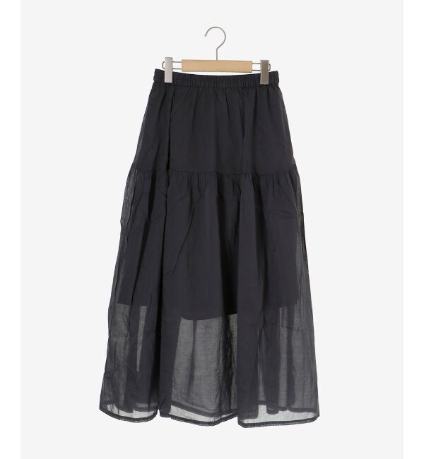  「《WEB限定アイテム》ローンギャザーティアードスカート」|スカート|