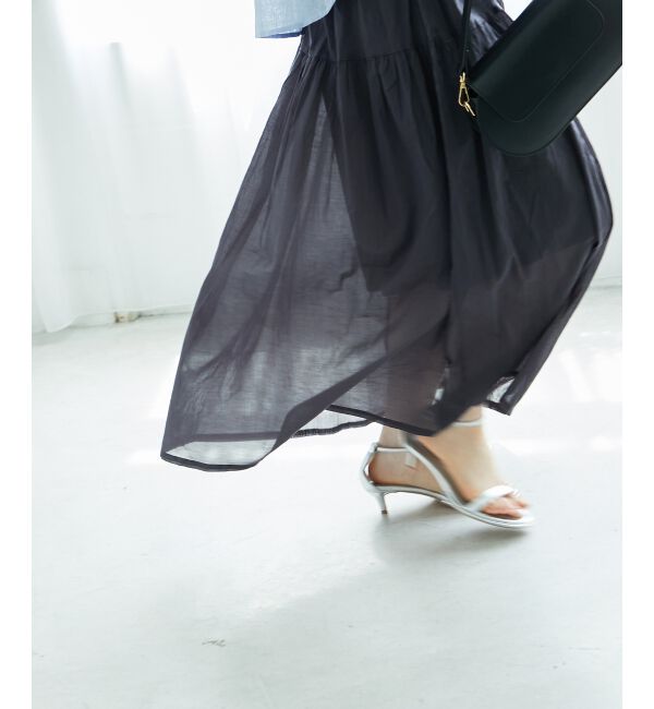  「《WEB限定アイテム》ローンギャザーティアードスカート」|スカート|