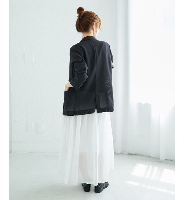  「《WEB限定アイテム》ローンギャザーティアードスカート」|スカート|