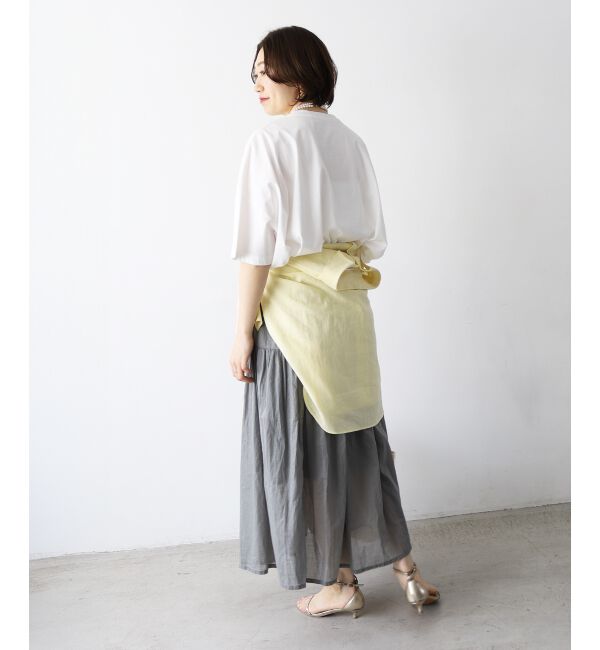  「《WEB限定アイテム》ローンギャザーティアードスカート」|スカート|