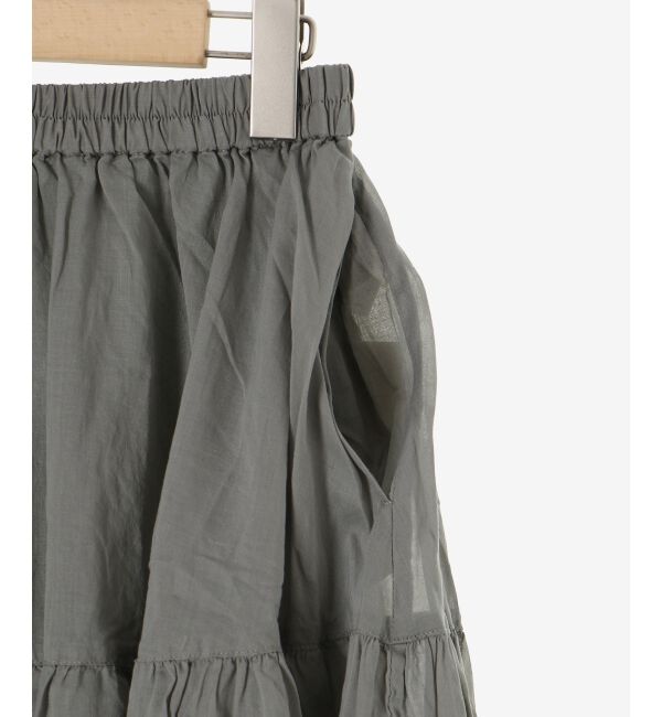  「《WEB限定アイテム》ローンギャザーティアードスカート」|スカート|