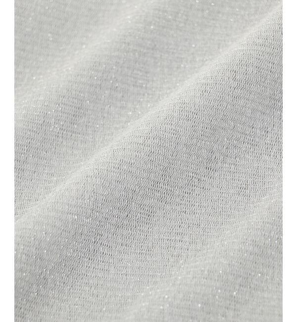  「&infin;ラメチュールオフショル半袖トップス」|Tシャツ・カットソー|