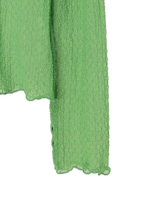 earth music&ecology「格子柄レースプルオーバー」|Tシャツ・カットソー|