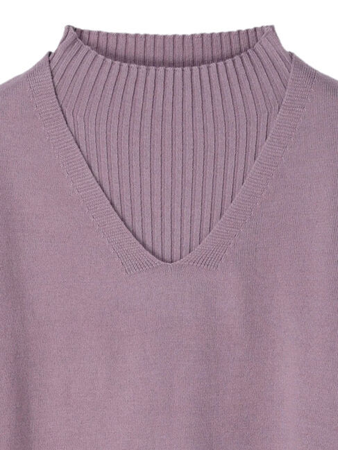 earth music&ecology「SET2点レイヤードニットワンピース」|ワンピース|