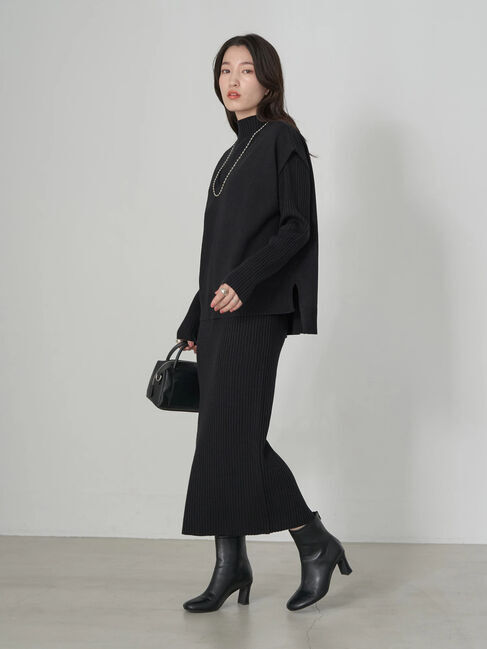 earth music&ecology「SET2点レイヤードニットワンピース」|ワンピース|