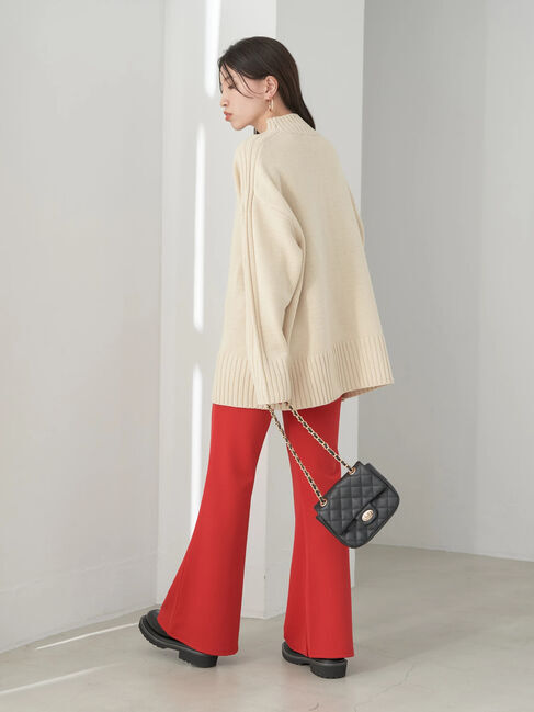 earth music&ecology「ミドルゲージニットチュニック」|ニット・セーター|