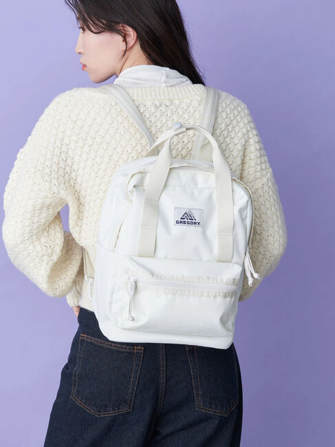 earth music&ecology「別注 GREGORY/イージーピージーデイXS W」|ハンドバッグ|オフホワイト