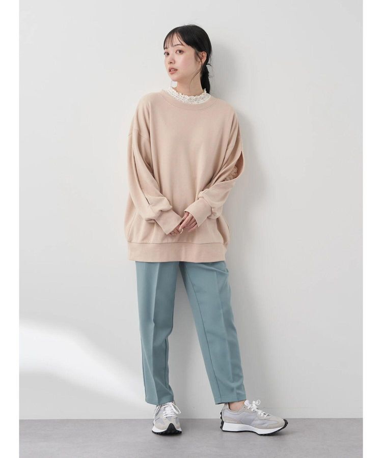 earth music&ecology「袖スリットスウェット」|Tシャツ・カットソー|