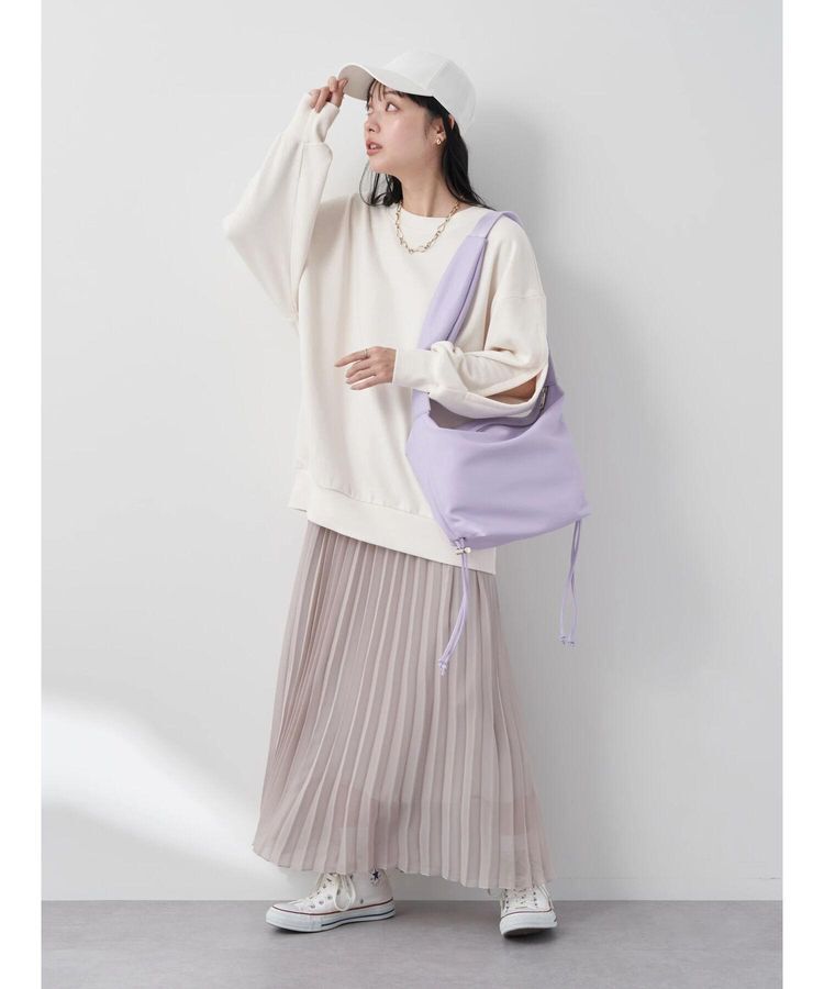 earth music&ecology「袖スリットスウェット」|Tシャツ・カットソー|