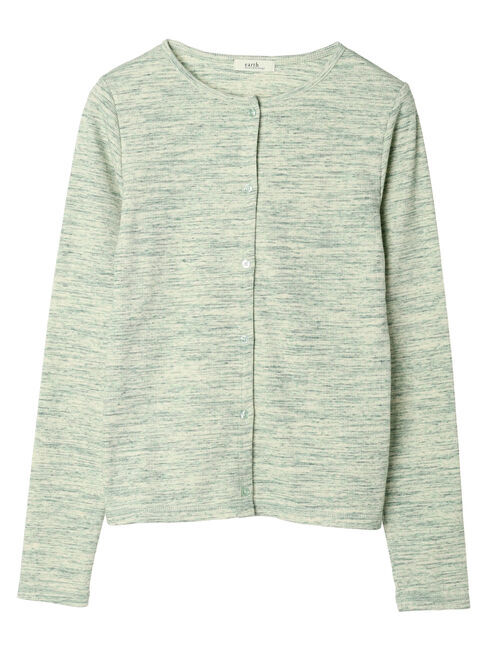 earth music&ecology「メランジリブカーディガン」|カーディガン|