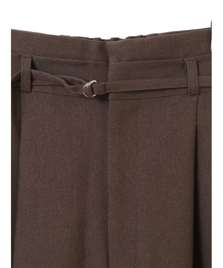 earth music&ecology「ベルト付きワイドパンツ」|その他|