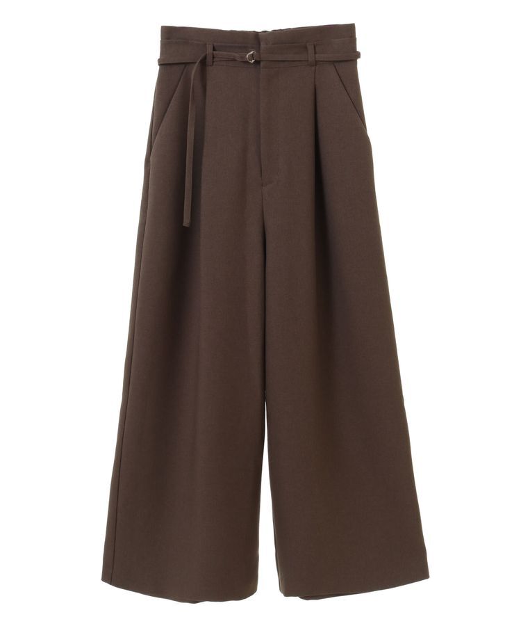 earth music&ecology「ベルト付きワイドパンツ」|その他|