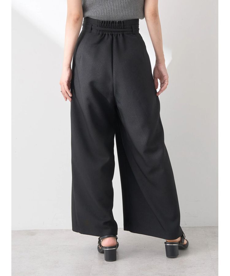 earth music&ecology「ベルト付きワイドパンツ」|その他|